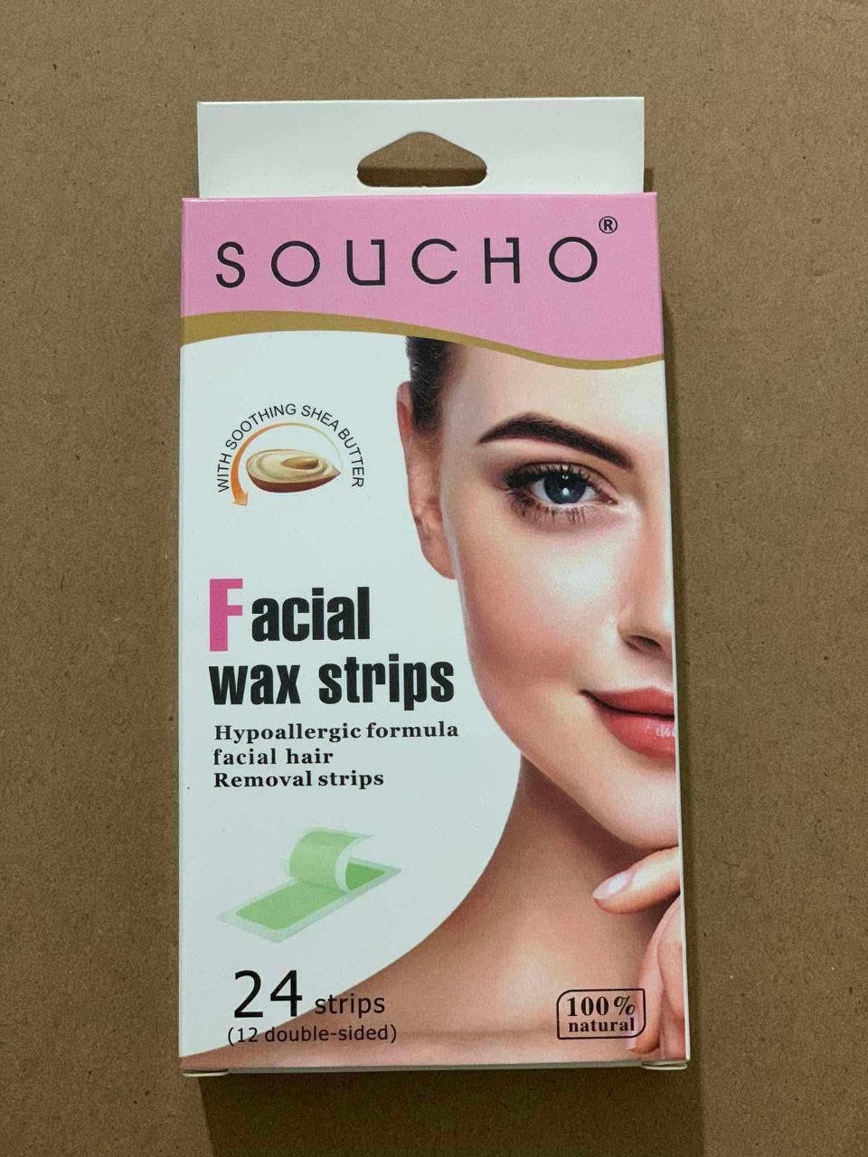 Soucho .. Facial wax strips