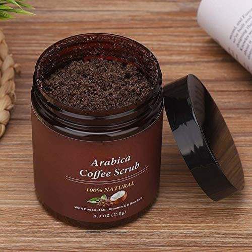 Arabica coffee scrub